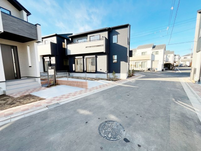 祝　成約済み　八王子市　楢原町　新築戸建ての外観|～仲介手数料無料☆八王子ひなた不動産～八王子市楢原町　新築戸建て