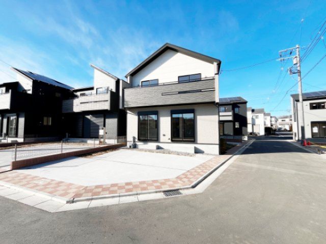 祝　成約済み　八王子市　楢原町　新築戸建ての外観パース|～仲介手数料無料☆八王子ひなた不動産～八王子市楢原町　新築戸建て