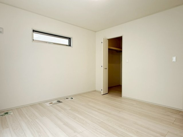 川越市南大塚4丁目　未入居一戸建て　3号棟の寝室|寝室です