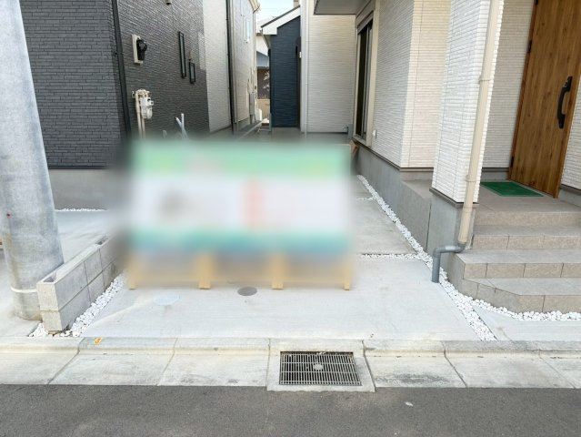 川越市南大塚4丁目　未入居一戸建て　3号棟の駐車場|カースペースがあります