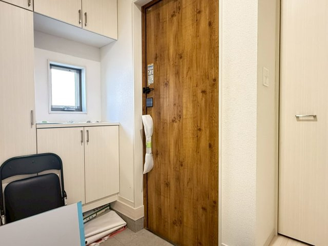 川越市南大塚4丁目　未入居一戸建て　3号棟の玄関|落ち着いた玄関です