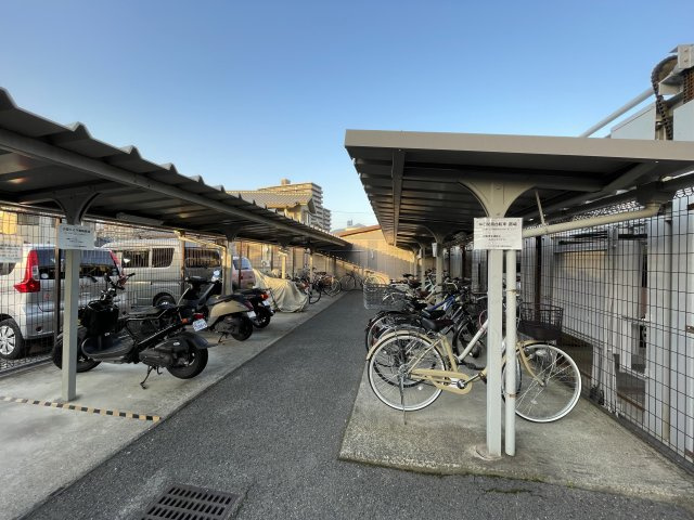 パークヒルズ中須公園のその他|駐輪スペースは余裕があります！（2026年1月現在）