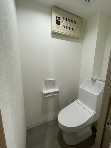 パークヒルズ中須公園のトイレ|トイレは新品交換されており、快適に利用できます！