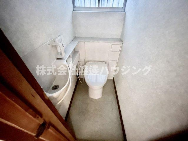 瓜破東4丁目貸家のトイレ