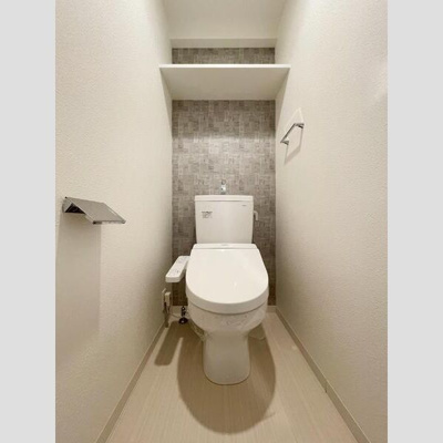 【トイレ】 | S-RESIDENCE江坂Eminence | 落ち着いた色調のトイレです