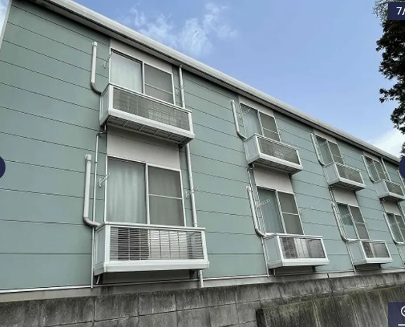 宮城県二本松市　一棟アパートの外観