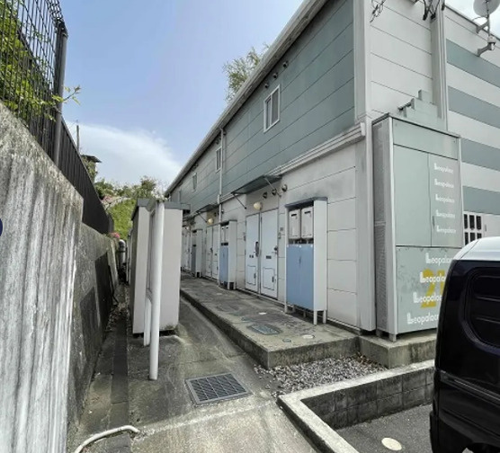 宮城県二本松市　一棟アパートの外観