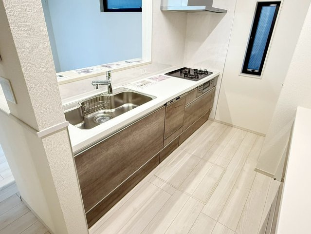 川越市南大塚4丁目　未入居一戸建て　4号棟のキッチン|お料理しやすいキッチンです