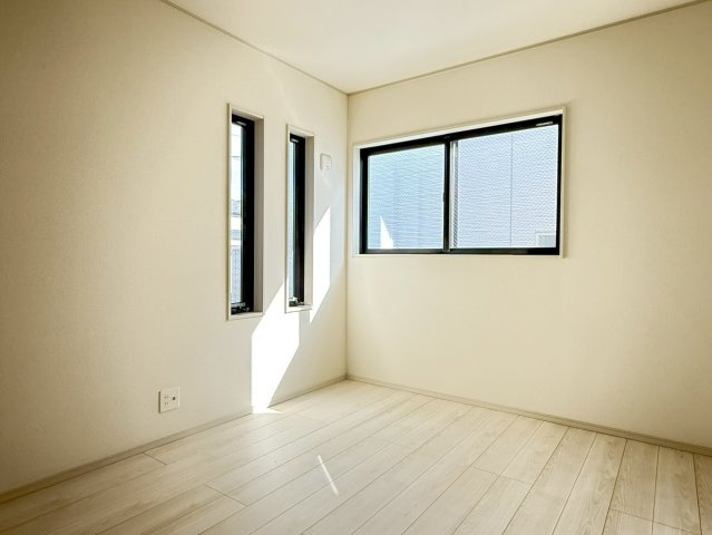 川越市南大塚4丁目　未入居一戸建て　4号棟の洋室|コンパクトで使いやすい洋室です