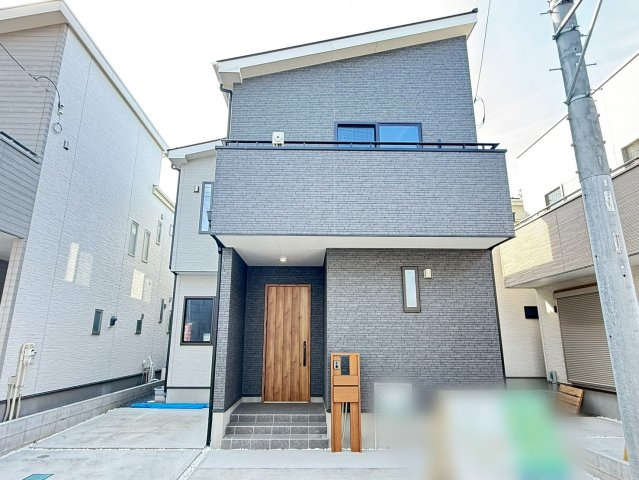 川越市南大塚4丁目　未入居一戸建て　4号棟の外観|おしゃれな外観です