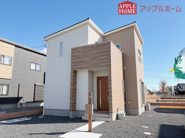 [新築住宅]  羽生市加羽ヶ崎 第1期の外観|ぜひ現地にて、実際の建物・街並み・日当たり等ご確認下さい♪お問い合わせはお気軽に☆　TEL「0120-466263」