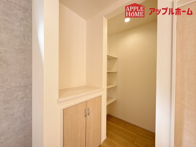 [新築住宅] 坂戸市鶴舞2丁目 4期 全1棟の収納|パントリー