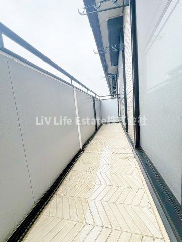 ロワゾブルーナミキのバルコニー