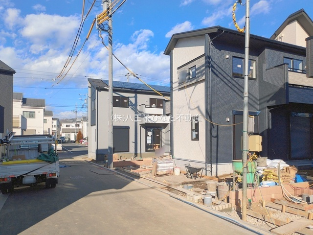 祝：成約済み　八王子市　楢原町　新築戸建ての前面道路含む現地写真|～仲介手数料無料☆八王子ひなた不動産～八王子市楢原町　新築戸建て