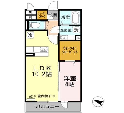 【間取り】 | D-room高尾
