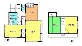 【間取り】 | 毛呂山町南台　中古住宅 | ■増築未登記部分あり
