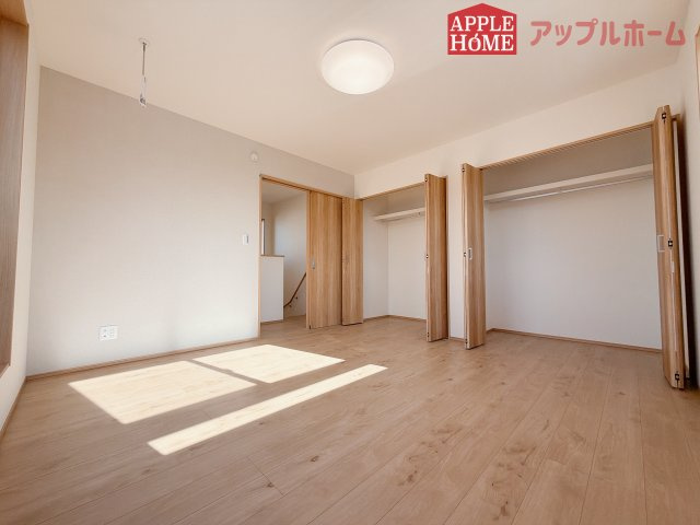 [新築住宅] 羽生市砂山 第1期 全20区画の洋室|居室は全室収納あり！たっぷりある収納活用でお部屋もキレイを保てます♪