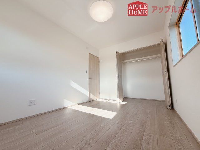 [新築住宅] 羽生市砂山 第1期 全20区画の洋室|居室は全室収納あり！たっぷりある収納活用でお部屋もキレイを保てます♪