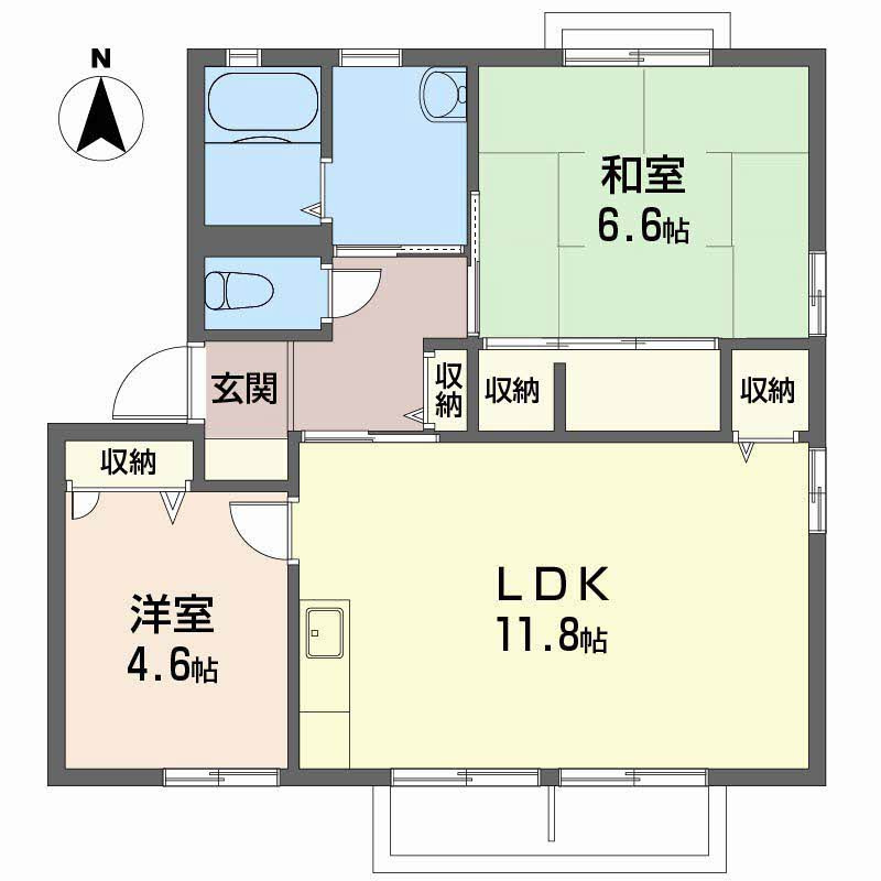 ファミール・ビレジ C棟の間取り