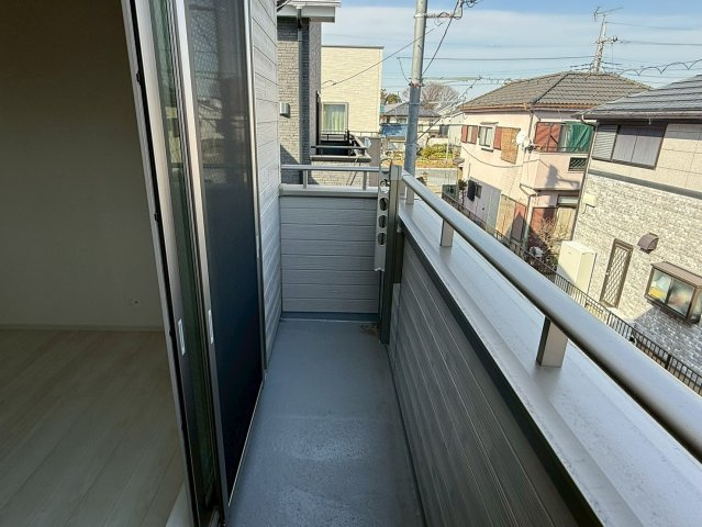 川越市南大塚4丁目　未入居一戸建て　7号棟のバルコニー|お洗濯にも便利なバルコニー付き