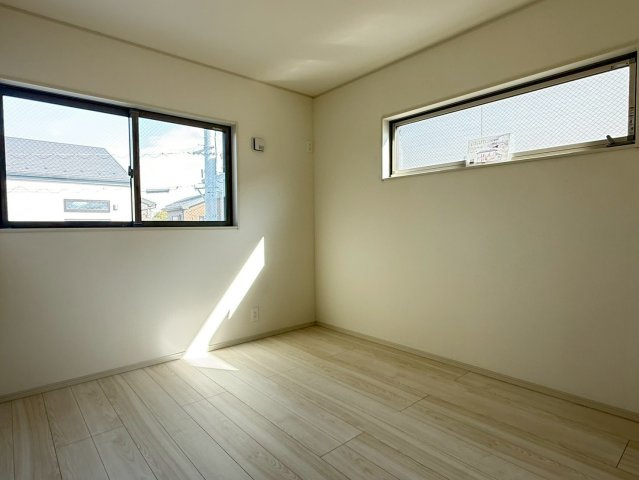 川越市南大塚4丁目　未入居一戸建て　7号棟の洋室|個人の部屋や寝室として使える洋室です