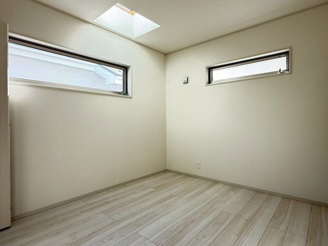 川越市南大塚4丁目　未入居一戸建て　7号棟の洋室|使い勝手のいい洋室です