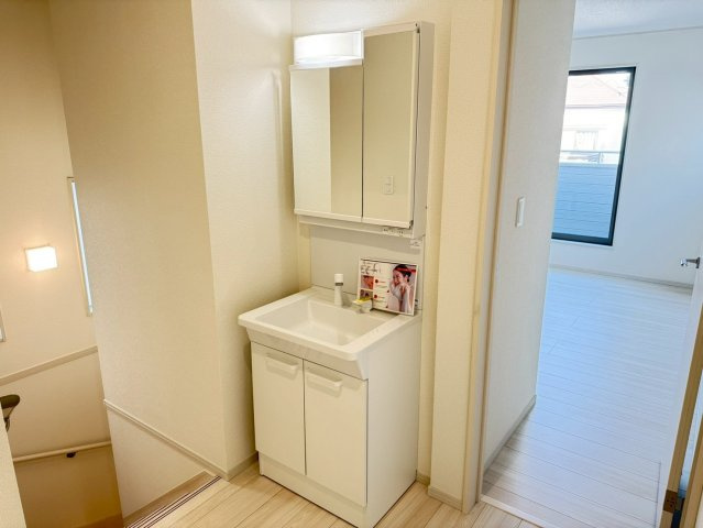 川越市南大塚4丁目　未入居一戸建て　7号棟の独立洗面台|独立洗面台です