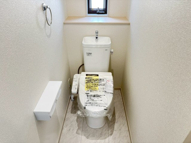 川越市南大塚4丁目　未入居一戸建て　7号棟のトイレ|ゆったりとした空間のトイレです