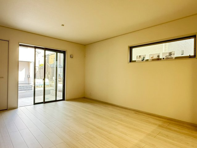 川越市南大塚4丁目　未入居一戸建て　7号棟の居間・リビング|居間です