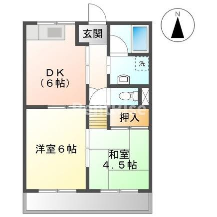 アメニティハイム２１の間取り|間取図