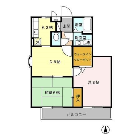 【間取り】 | パピヨン四谷