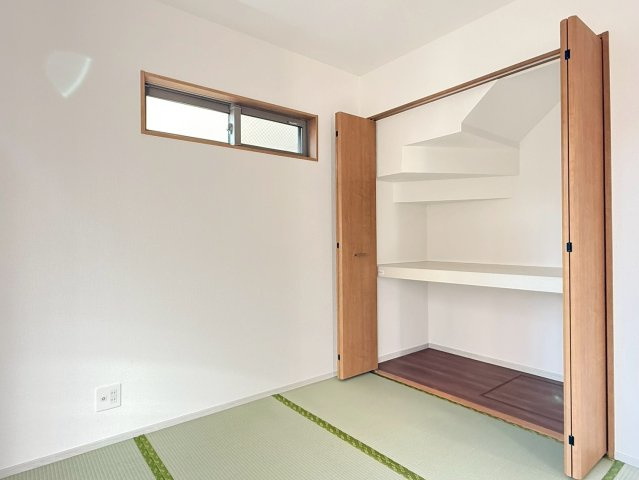 川越市南大塚4丁目　新築一戸建て　12号棟の和室|和室があれば、来客や子供用のスペースとして活躍します