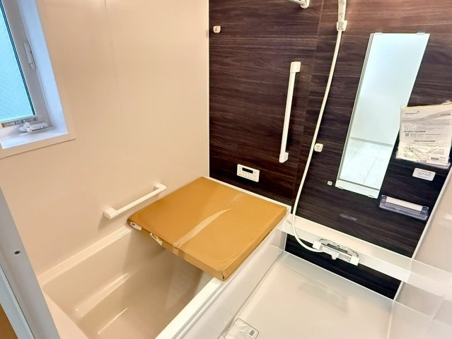 川越市南大塚4丁目　新築一戸建て　12号棟の浴室|日々の疲れを癒すお風呂付です