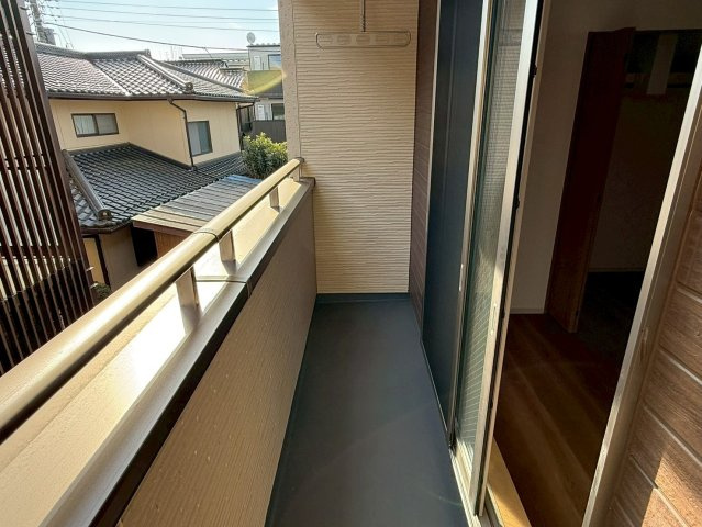 川越市南大塚4丁目　新築一戸建て　12号棟のバルコニー|広々としたバルコニーです