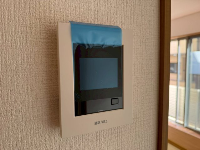 川越市南大塚4丁目　新築一戸建て　12号棟の防犯設備|モニター付きインターホン