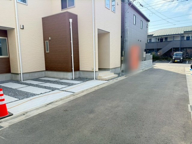 川越市南大塚4丁目　新築一戸建て　12号棟の前面道路含む現地写真|前面道路含む現地写真です