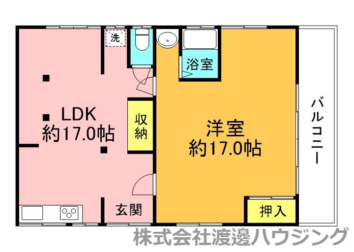 加美南5丁目平屋テラスの間取り