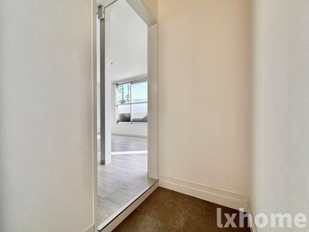 グリーンハイツＡ棟の玄関|落ち着いた玄関です