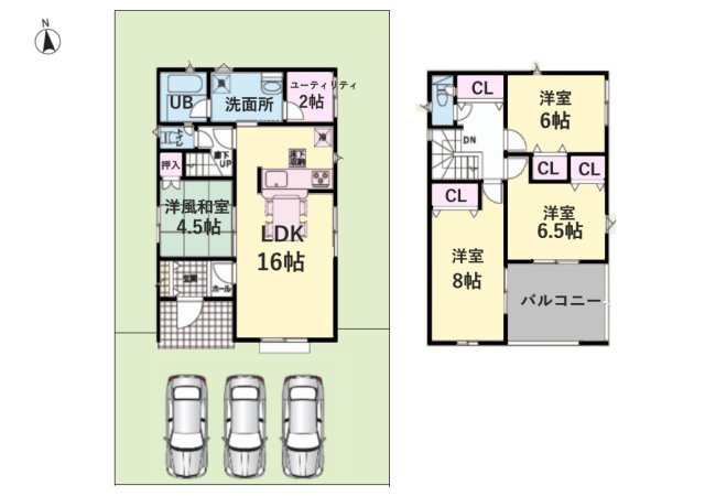 クレイドルガーデン福井市つくし野　第２