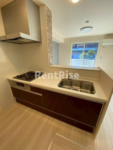 ヴィラ ウィステリアのキッチン|宅配ＢＯＸ有ります。