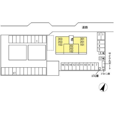 【区画図】 | ゼンティール川崎地