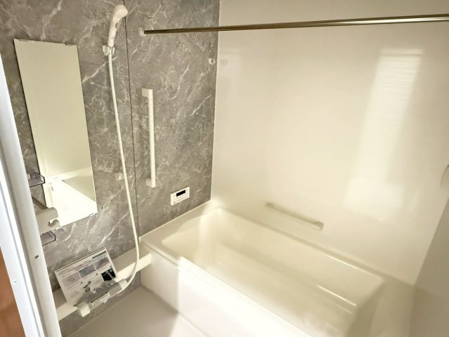 川越市南大塚4丁目　未入居一戸建て　17号棟の浴室|お風呂で日々の疲れを落としましょう