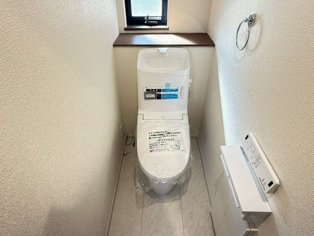 川越市南大塚4丁目　未入居一戸建て　17号棟のトイレ|トイレも気になるポイント