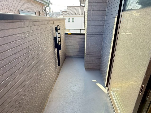 川越市南大塚4丁目　未入居一戸建て　17号棟のバルコニー|落ち着いた時間を過ごせるバルコニーです