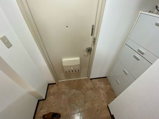 メゾンロージェの玄関