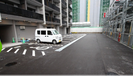 【駐車場】ブランシエスタ千早ＲＪＲ