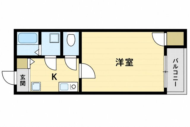 【間取り】 | ロイヤルメゾン北浜