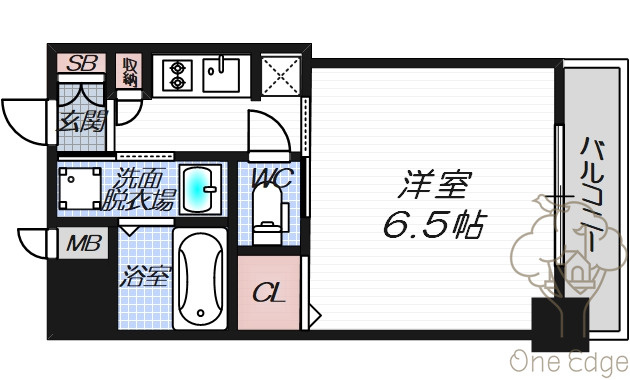 アクアプレイス梅田5の間取り