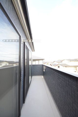 五月が丘一丁目のバルコニー|南西向きのバルコニー