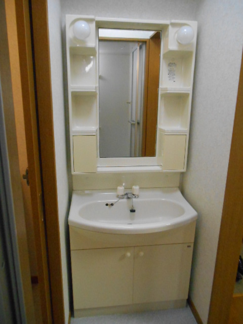 マイレジデンスの洗面所